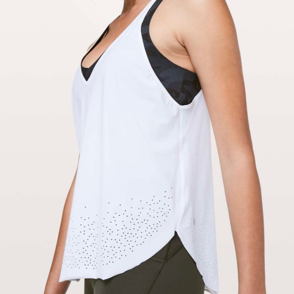 NWOT 💛 Lululemon Set Free Run Tank White